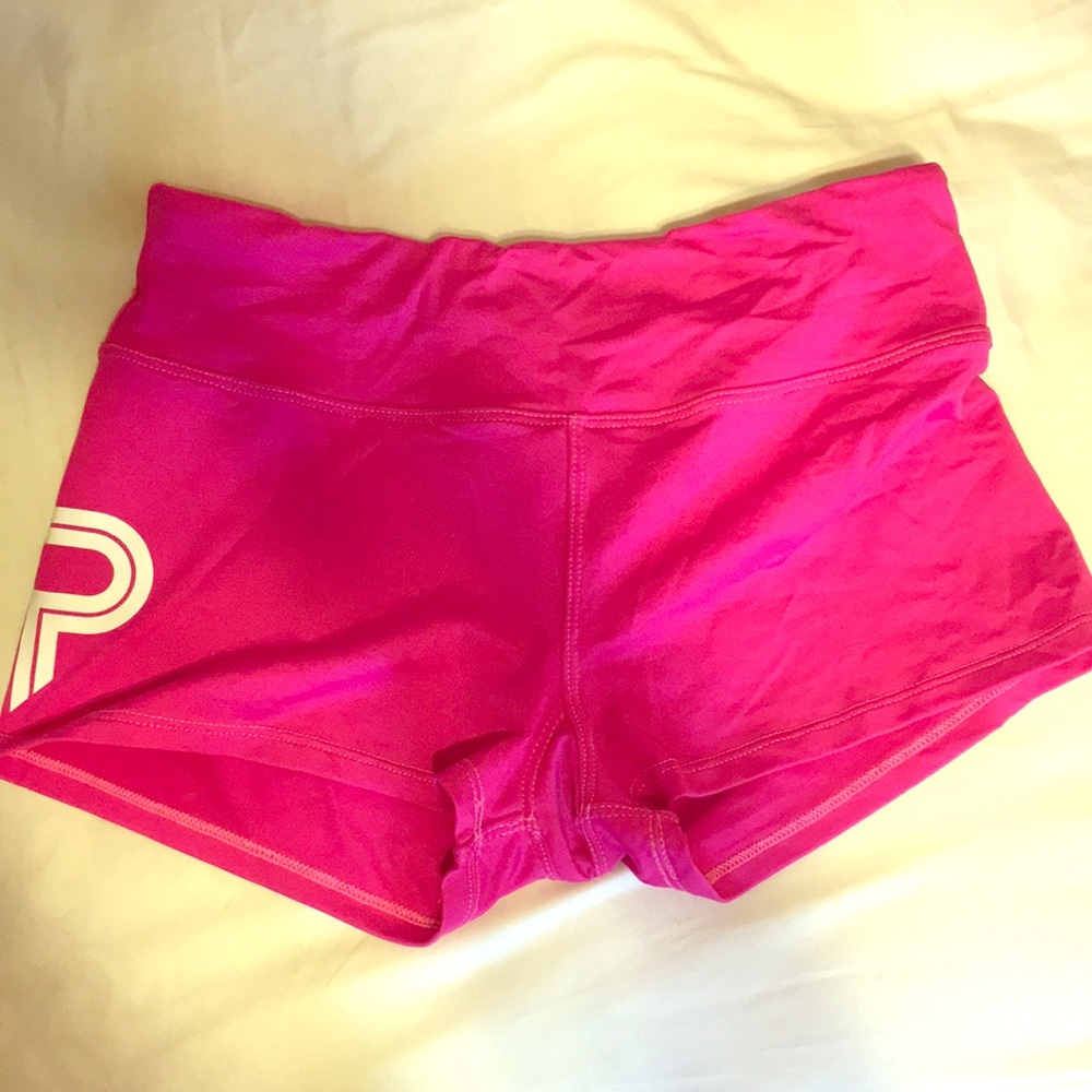 Pink Crossfit booty shorts
